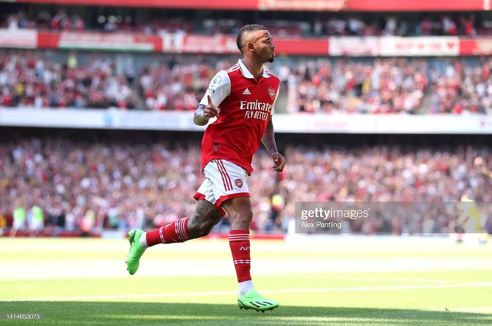 The Impact Of Gabriel Jesus at Arsenal FC
