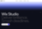 Wix Studio website template