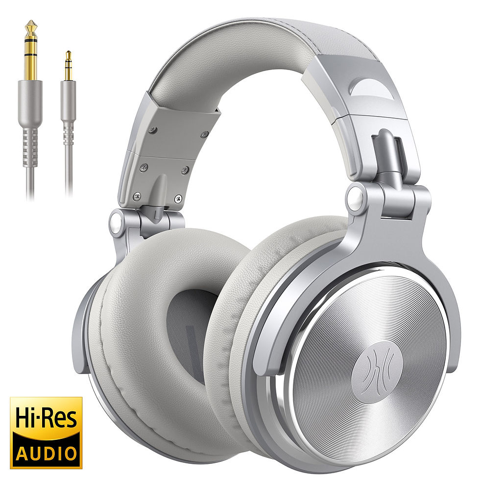 Miniatura: Oneodio Over Ear Headphones Hifi Studio DJ Headphone Wired Monitor Music Gaming 