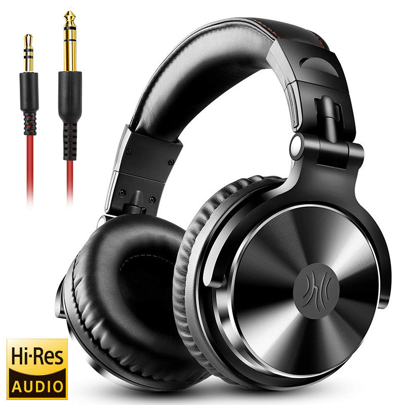 Miniatura: Oneodio Over Ear Headphones Hifi Studio DJ Headphone Wired Monitor Music Gaming 