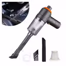 Aspirador de Pó Portátil Recarregável USB – Carro e Casa