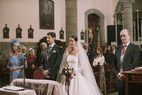 Boda en la iglesia de Santo Domingo en Vegueta, Las Palmas de Gran Canaria.