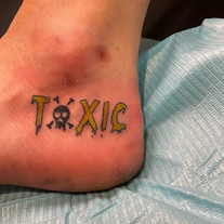Toxic tattoo