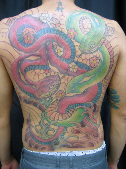 snake back piece