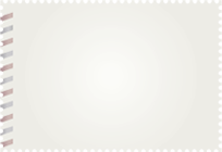 Notecard de correo aéreo