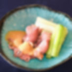 独活とホタルイカの酢味噌和え