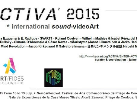 ACTIVA 2015 in Nemoartfestival (Cordoba , Spain)