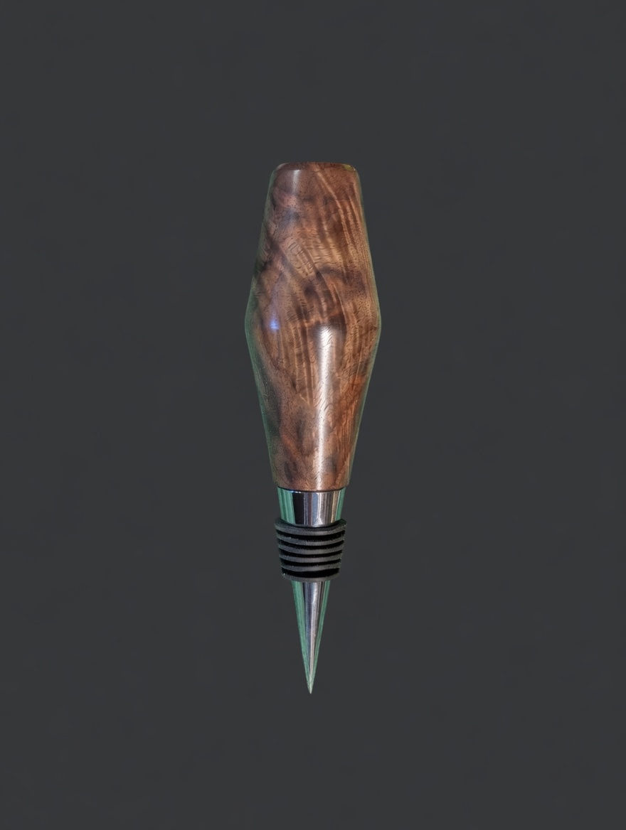 Black Walnut Wine Stopper