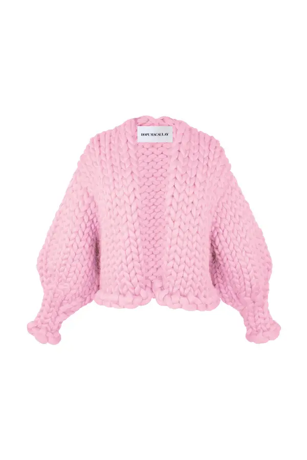 Hope Macaulay Pink colossal cardigan