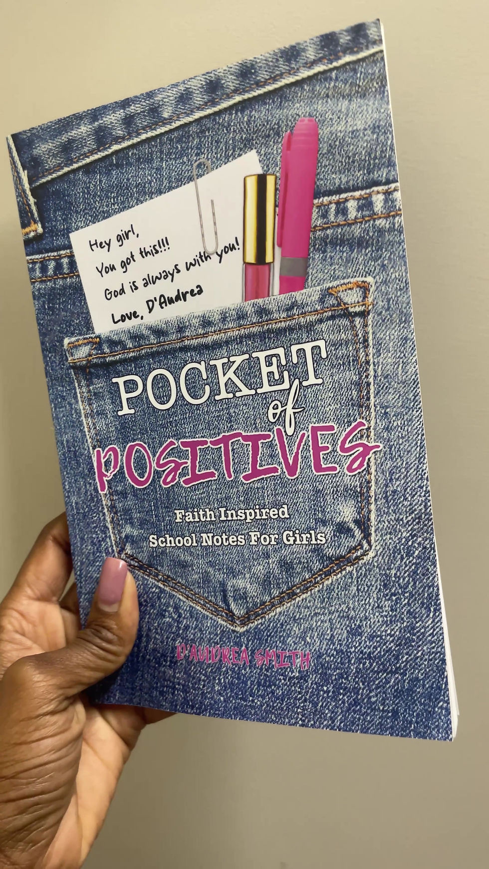 Thumbnail: A Pocket Of Positives Book & Custom Stickers