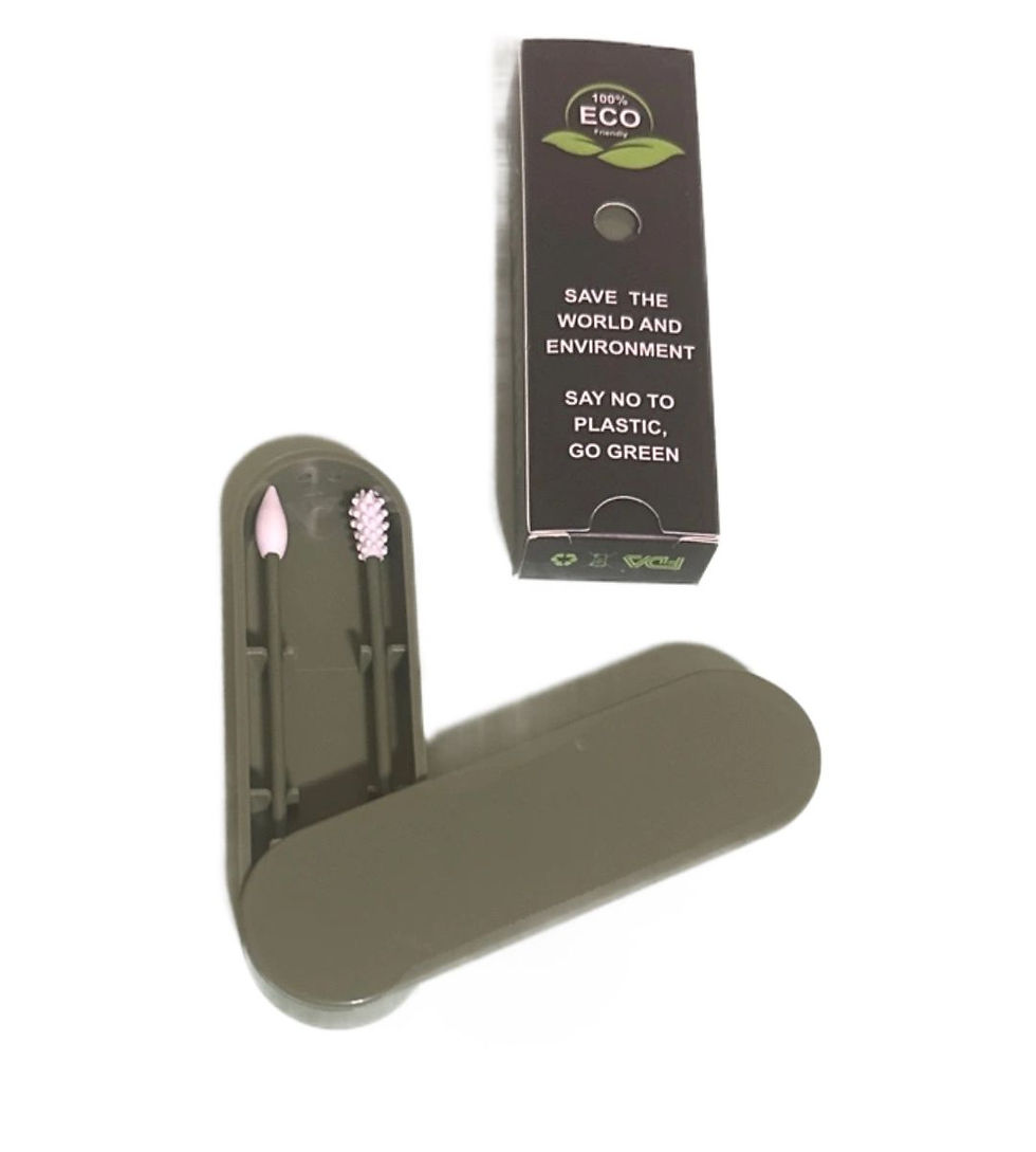 Thumbnail: Reusable Silicone Cotton Swab -2 Pack