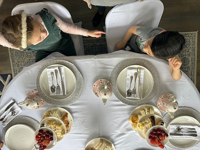 Children's tea party