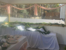 Kid's Afternoon tea party, complete setup.