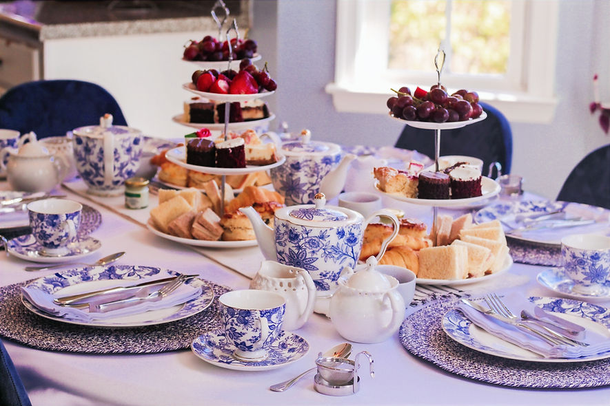 Afternoon tea party image