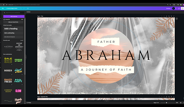 Creative Church Co. Canva Designs