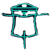 Floating Fish bag icon