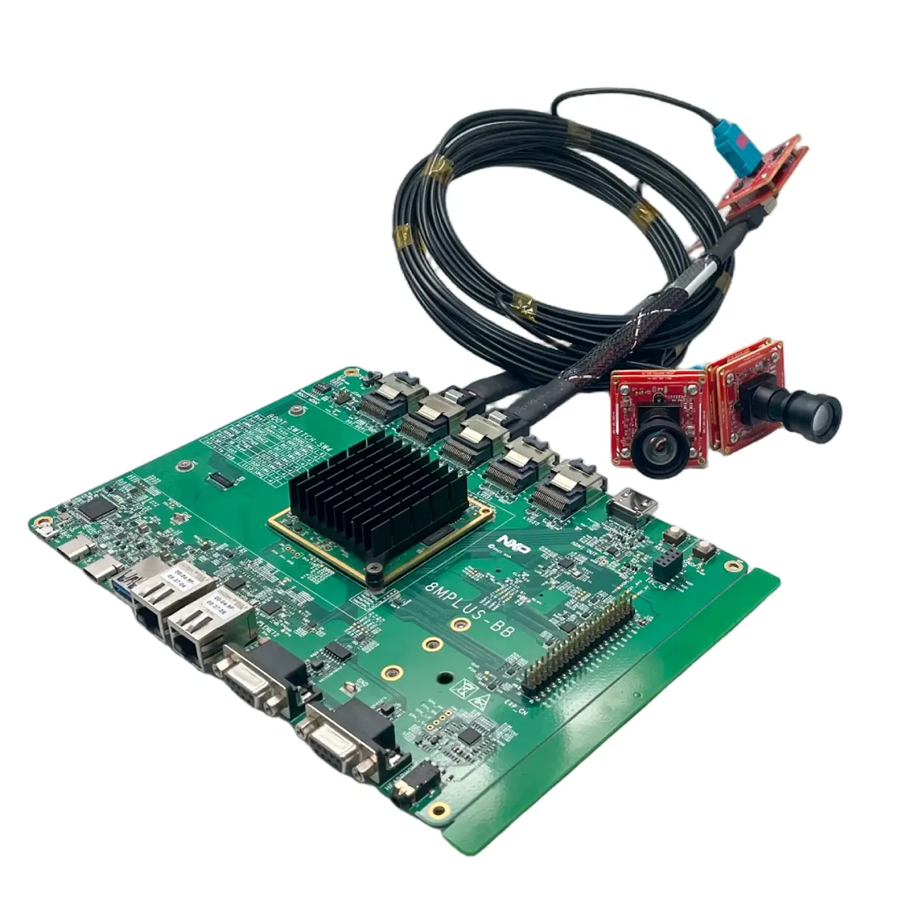 Armor-830CRS-FPD4 cameras with IMX8M+ board