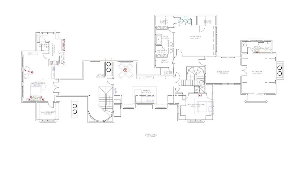 Second Floor Layout