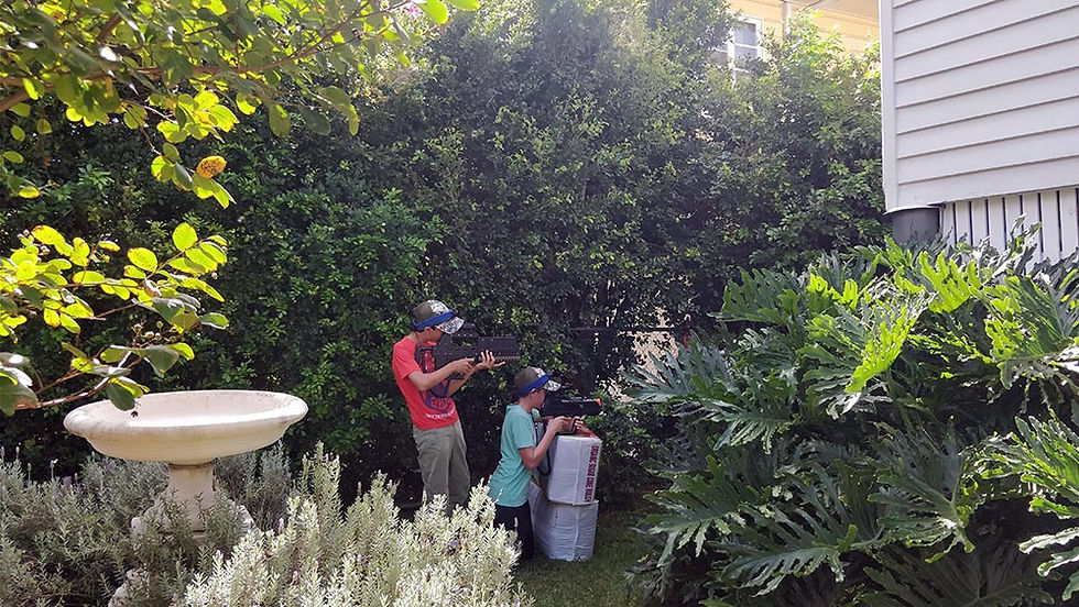 You can enjoy playing with a Laser Commando laser tag rental in your backyard or local park.