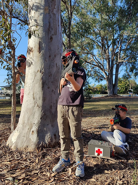 Brisbane Laser Tag Laser Commando outdoor laser tag rentals