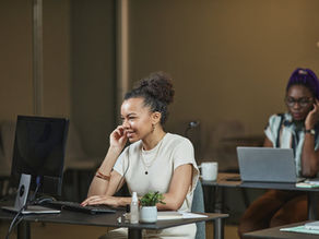 beautiful-woman-working-at-call-center