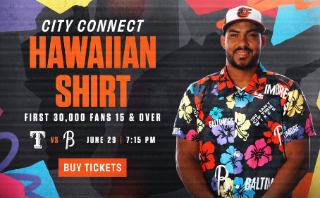 Orioles to host Hawaiian shirt night
