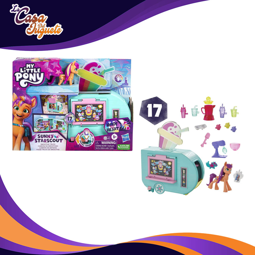 MY LITTLE PONY CAMION DE BATIDOS