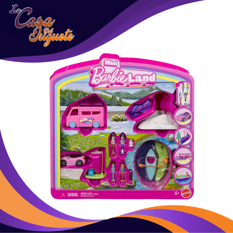 BARBIE MINI BARBIELAND SET VEHICULOS