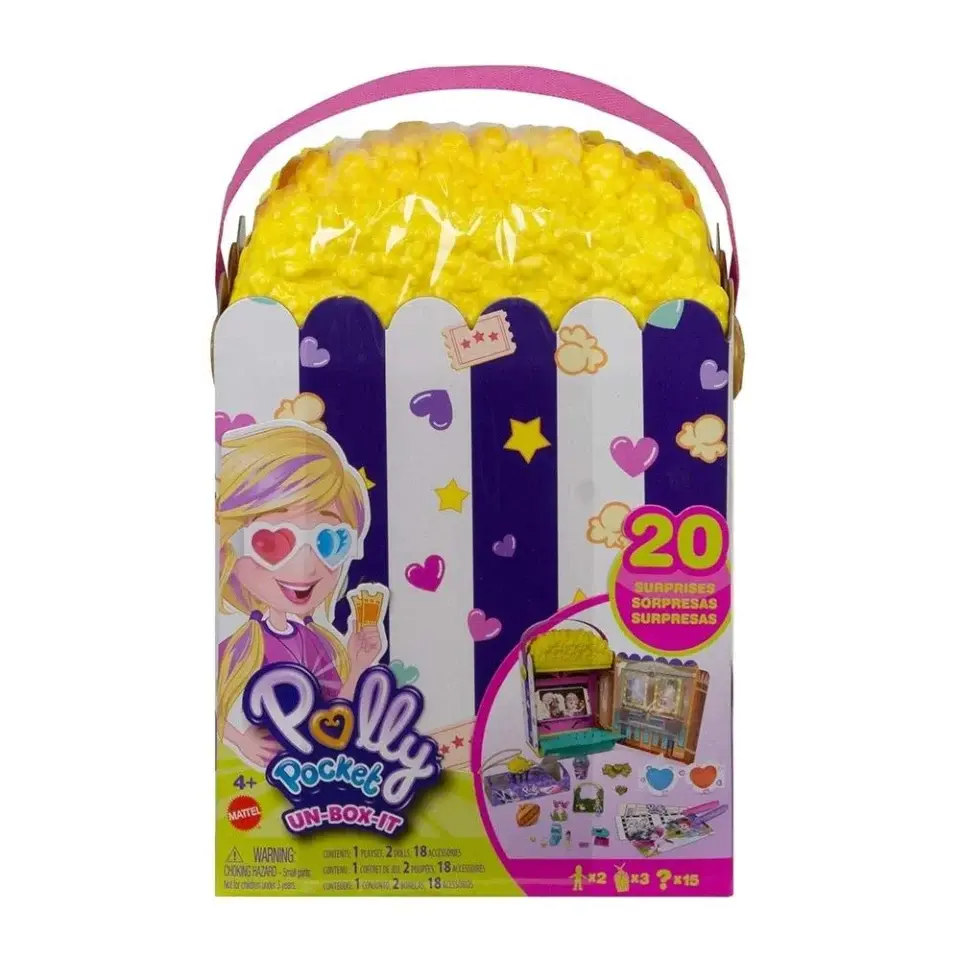 Polly Pocket Caja de Palomitas Sorpresa