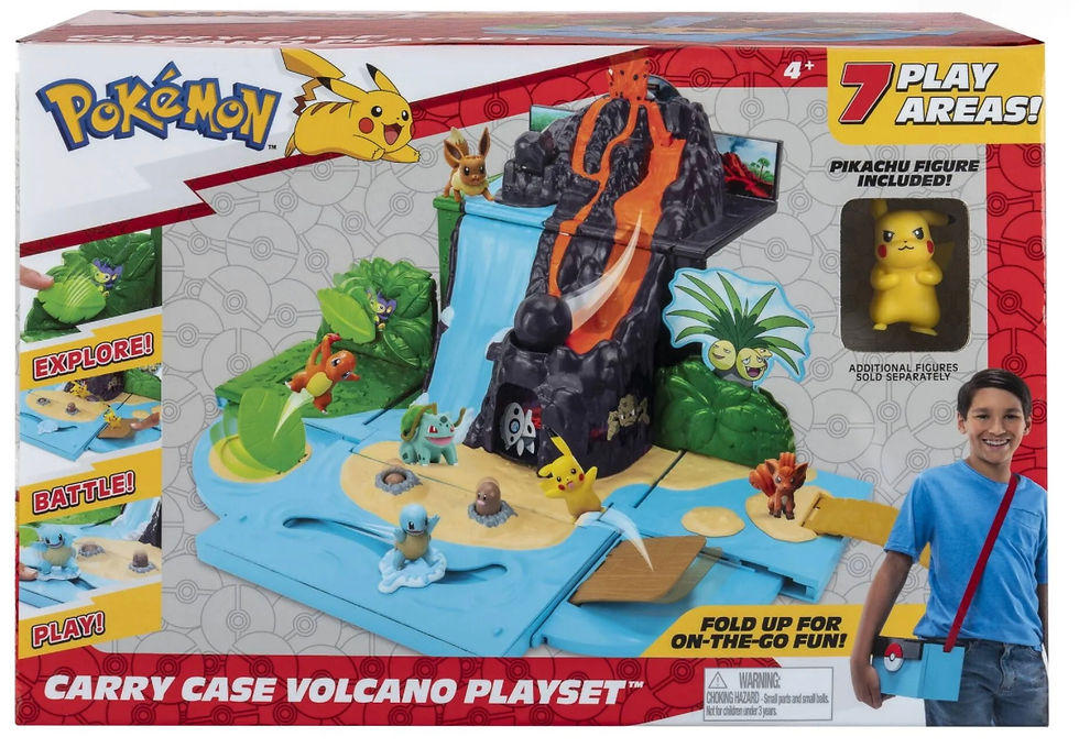 POKEMON CARRY CASE VOLCANO SET