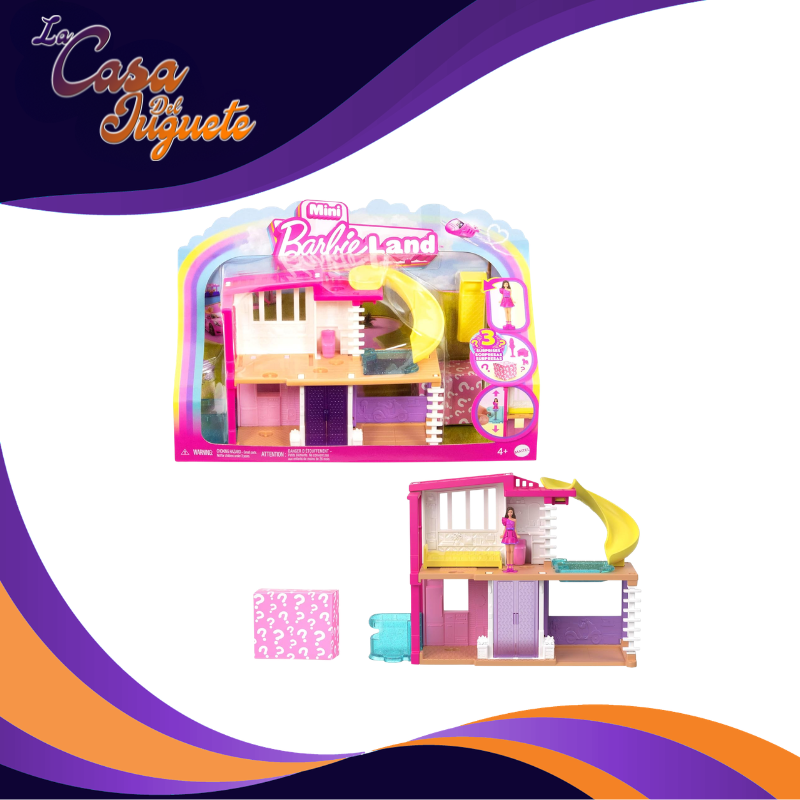 BARBIE MINI BARBIELAND CASA AMARILLA