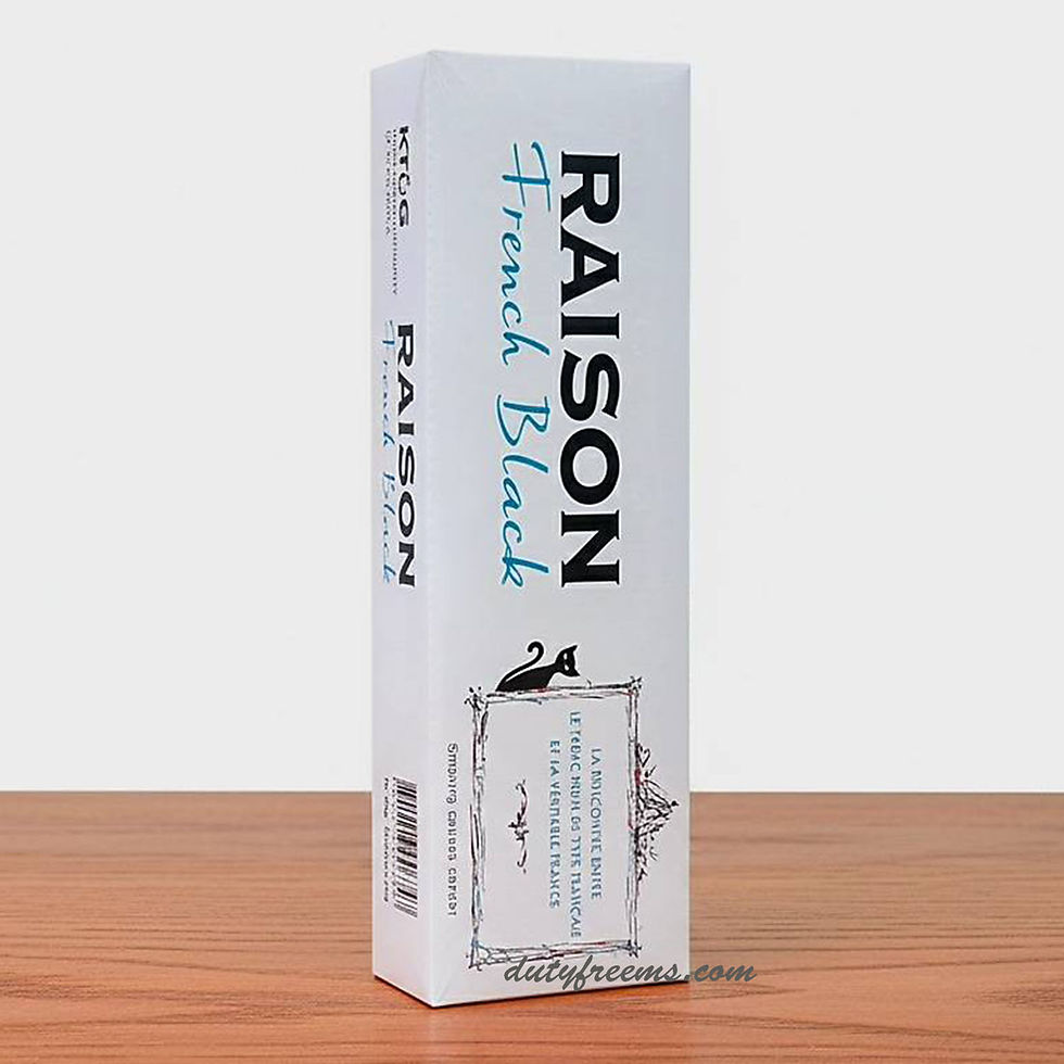 ภาพขนาดย่อ: บุหรี่ Raison French Black ( 1เม็ดบีบ )