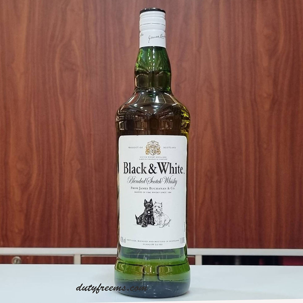 Black & White Whiskey (1L) / 1 ลัง 12 ขวด 8,300 บาท