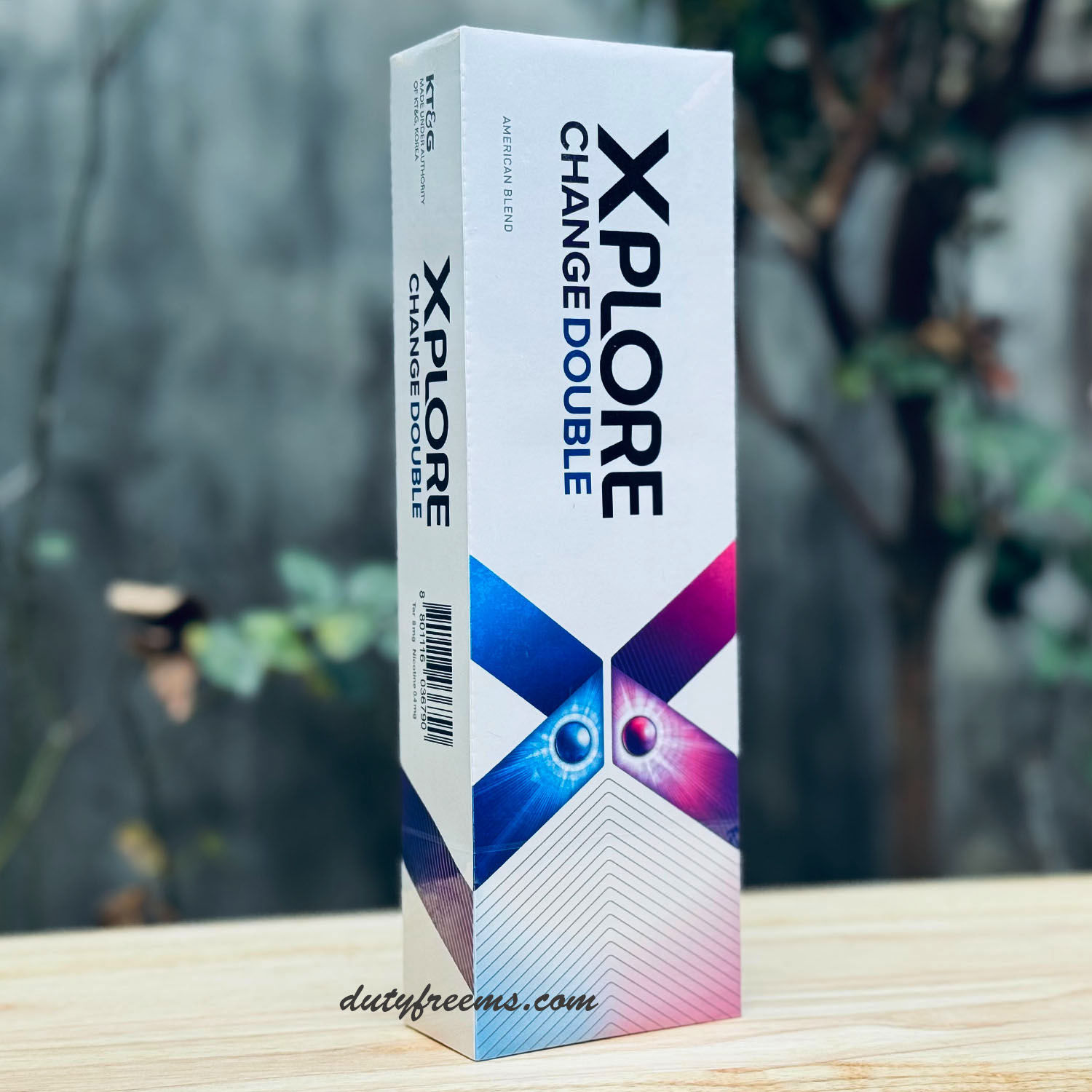 บุหรี่ XPlore Change Double 2เม็ดบีบ (1คอตตอน)