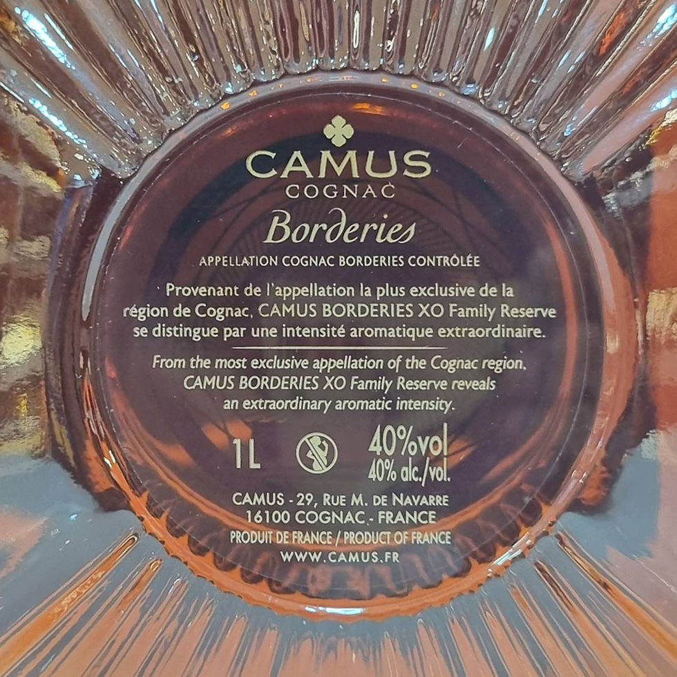 ภาพขนาดย่อ: Camus Borderies XO (1L) 40% / 1 ลัง 6 ขวด 46,500 บาท