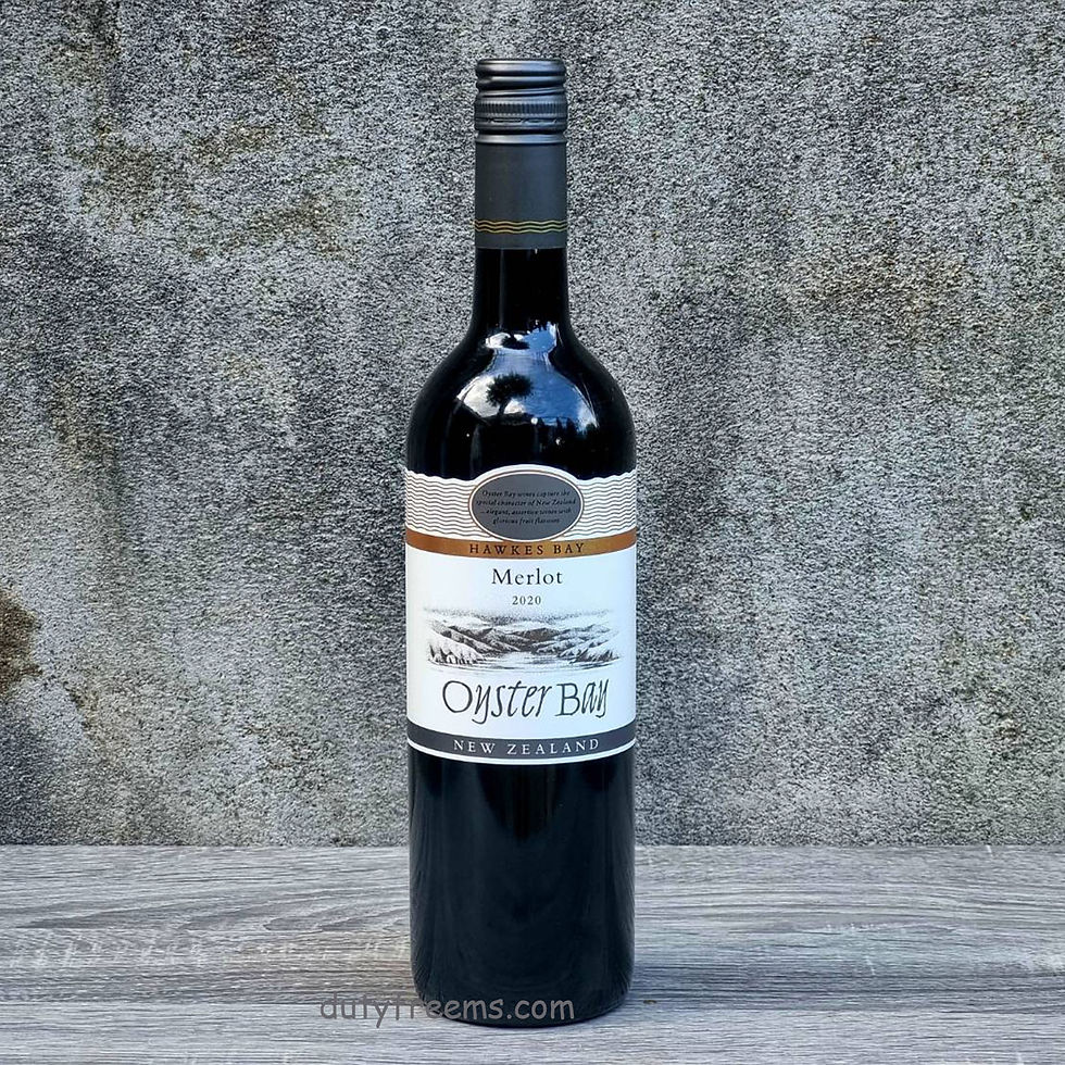 Oyster Bay Merlot 2020 / 1 ลัง 12 ขวด = 11,500 บาท