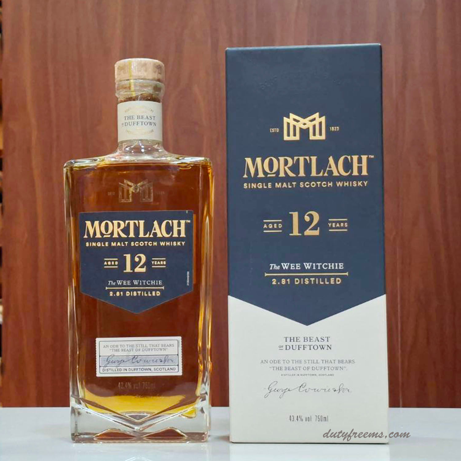 Mortlach 12 Year Old (750ml) 43.4% / 1 ลัง 12 ขวด 26,500 บาท