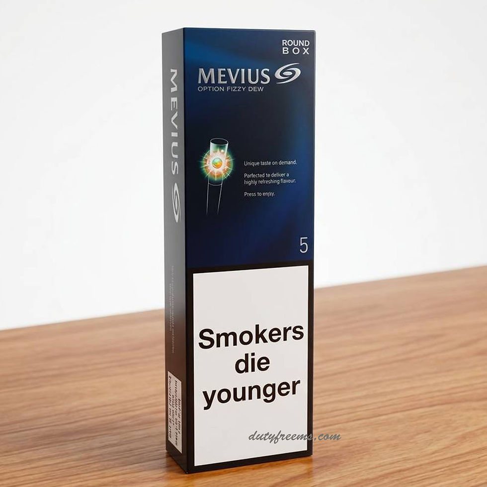 ภาพขนาดย่อ: บุหรี่  Mevius Option Fizzy Dew 5 (1เม็ดบีบ)