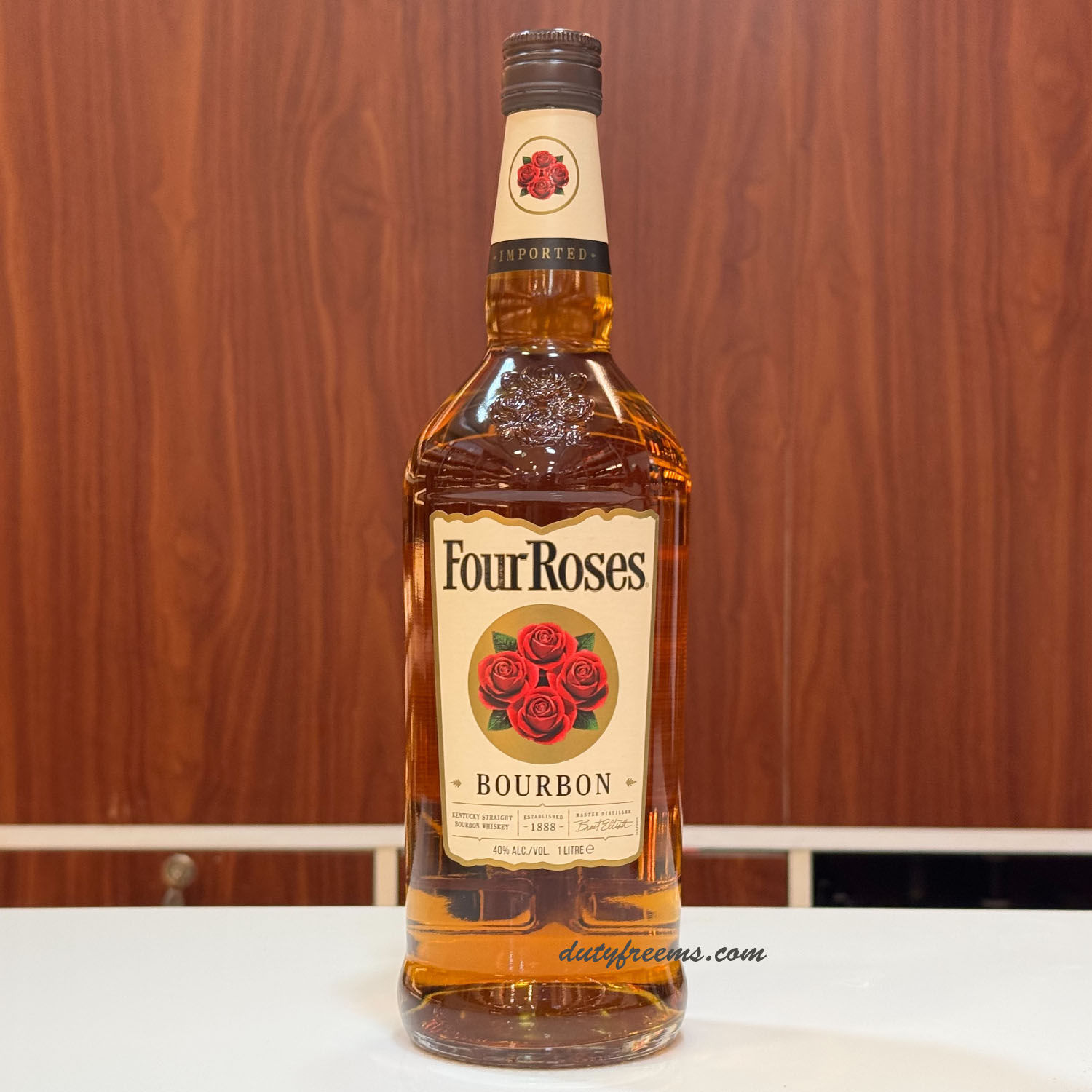 Four Roses Bourbon   (1L) 40% /  1 ลัง 12 ขวด