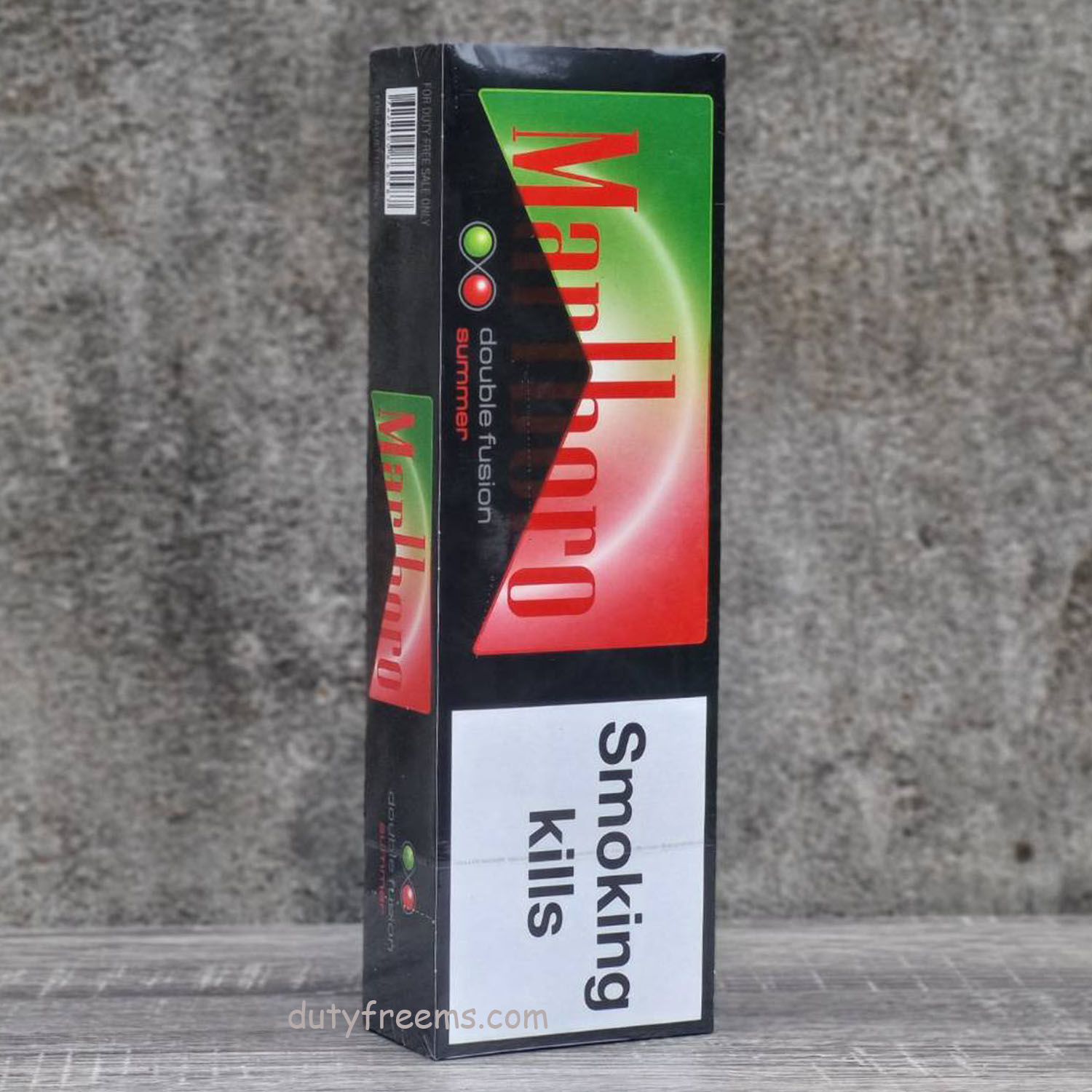 บุหรี่ Marlboro Double Fusion Summer (2เม็ดบีบ)