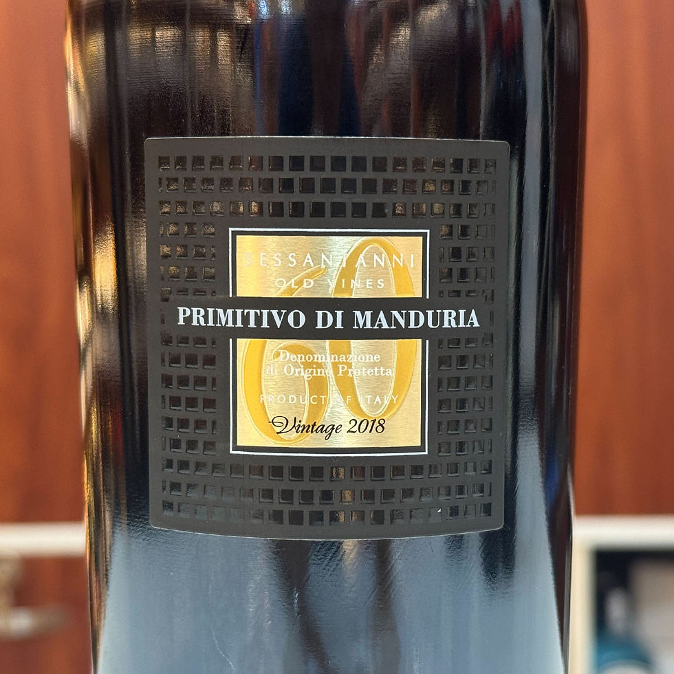 ภาพขนาดย่อ: Sessantanni Primitivo di Manduria ( Magnum ) 2018  / 1 ลัง 12 ขวด