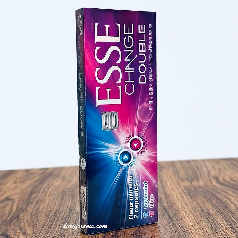 ภาพขนาดย่อ: บุหรี่ Esse Change Double Wine Slims (2 เม็ดบีบ)