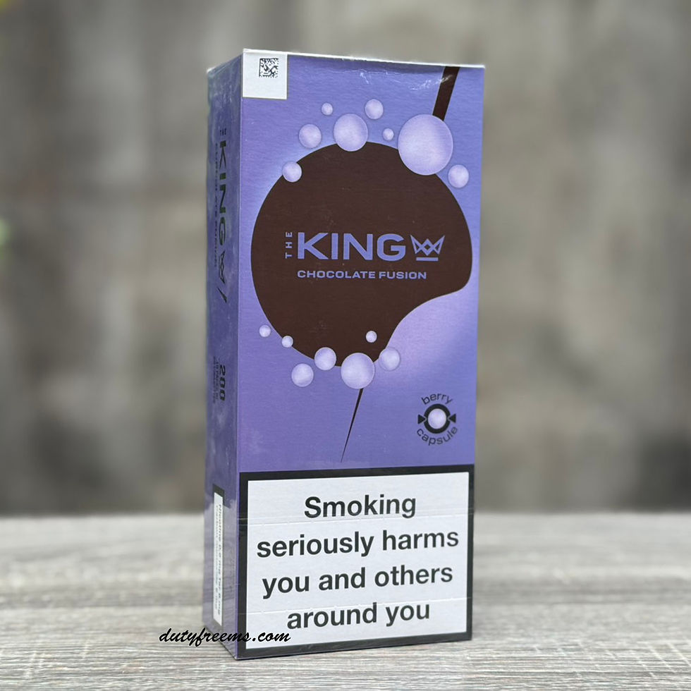 ภาพขนาดย่อ: บุหรี่ King Chocolate Fusion Berry (1เม็ดบีบ) 1 คอตตอน