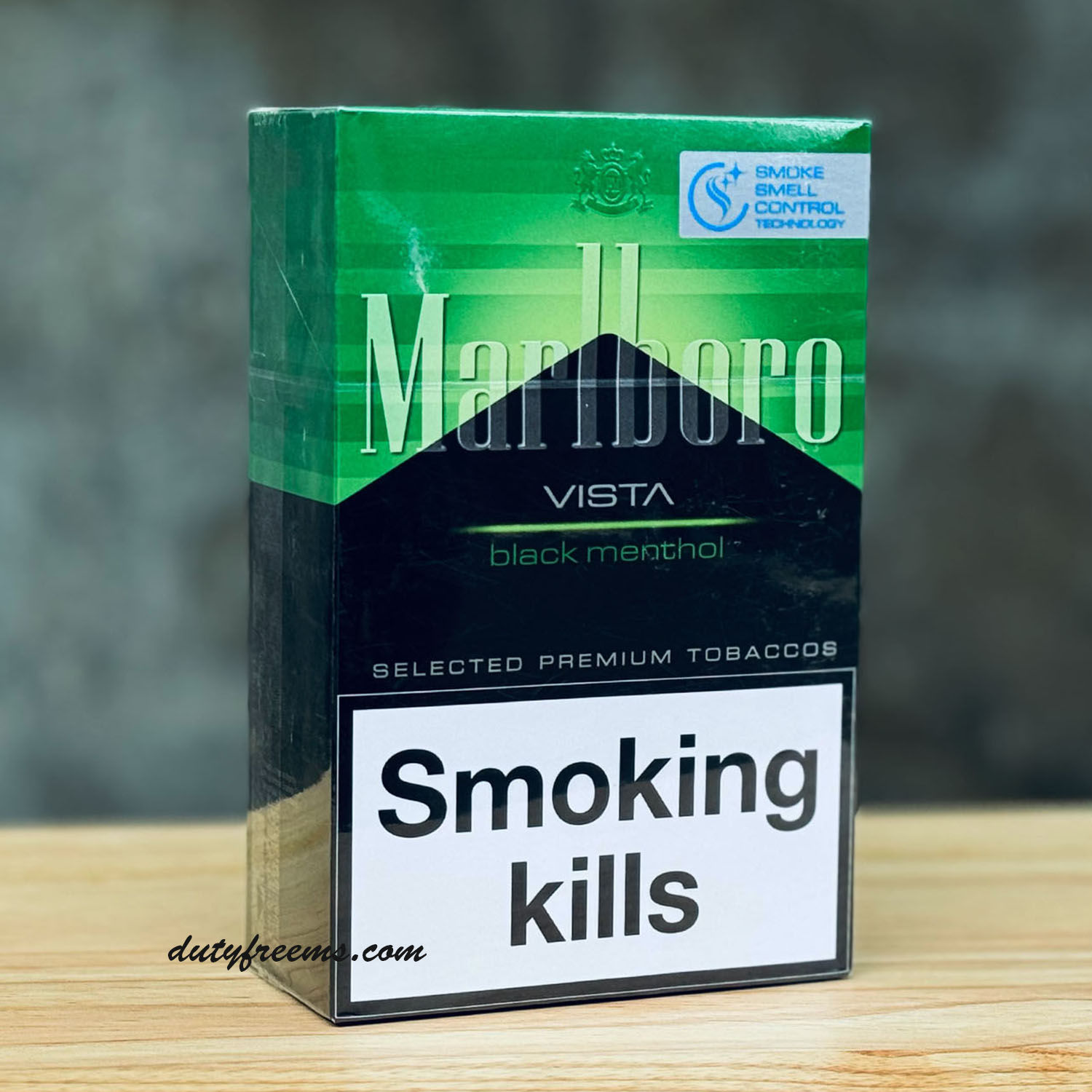 บุหรี่ Marlboro Vista Black Menthol Jumbo Box (1 คอตตอน)