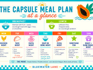 I Made a Capsule Meal Plan Because I Was Tired of Deciding What to Eat