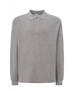 jhk-mens-polo-shirt-polo-pora-210-ls-gray-melange.webp