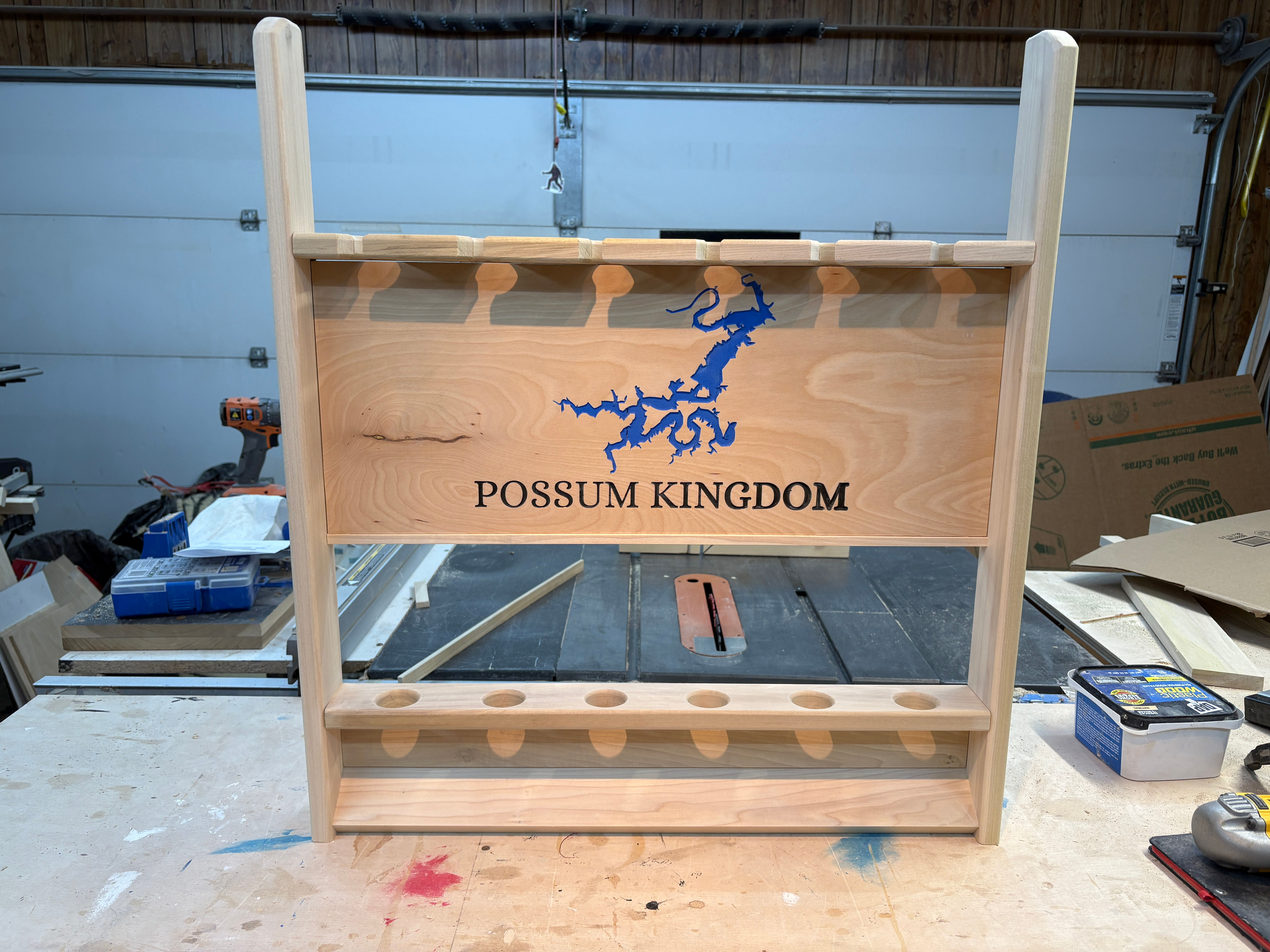 Custom Fishing Rod Holder