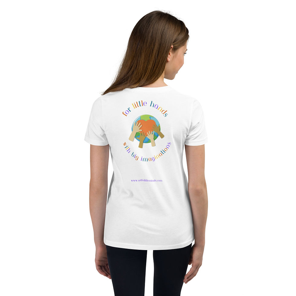 Thumbnail: Artful Little Minds Youth Tee – Wear Your Purpose