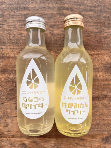 ななうら塩サイダー 200ml | エコネットみなまた