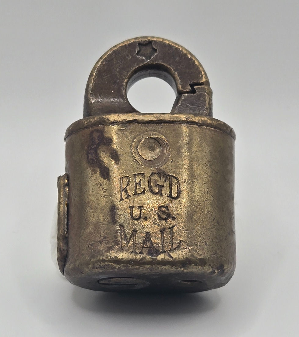 Thumbnail: USPS Registered Mail Rotary Padlock
